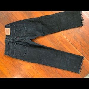 501 Levi’s (black)